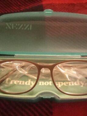 Zenni +2.50 Reading Glasses With Hard Case